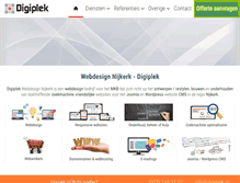Tablet Screenshot of digiplek.nl